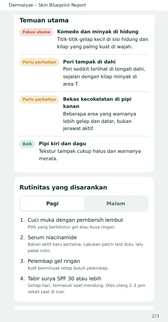 Contoh laporan PDF halaman 2